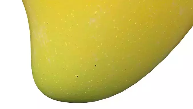 Mango PBR Low-poly 3D model 4