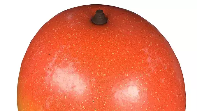 Mango PBR Low-poly 3D model 2