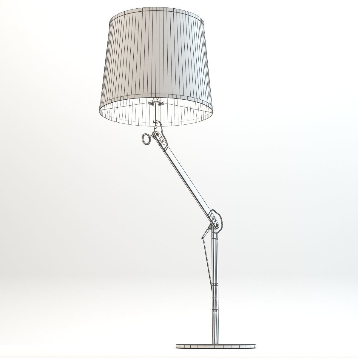 Eseo Brevi Table Lamp Low-poly 3D model_10