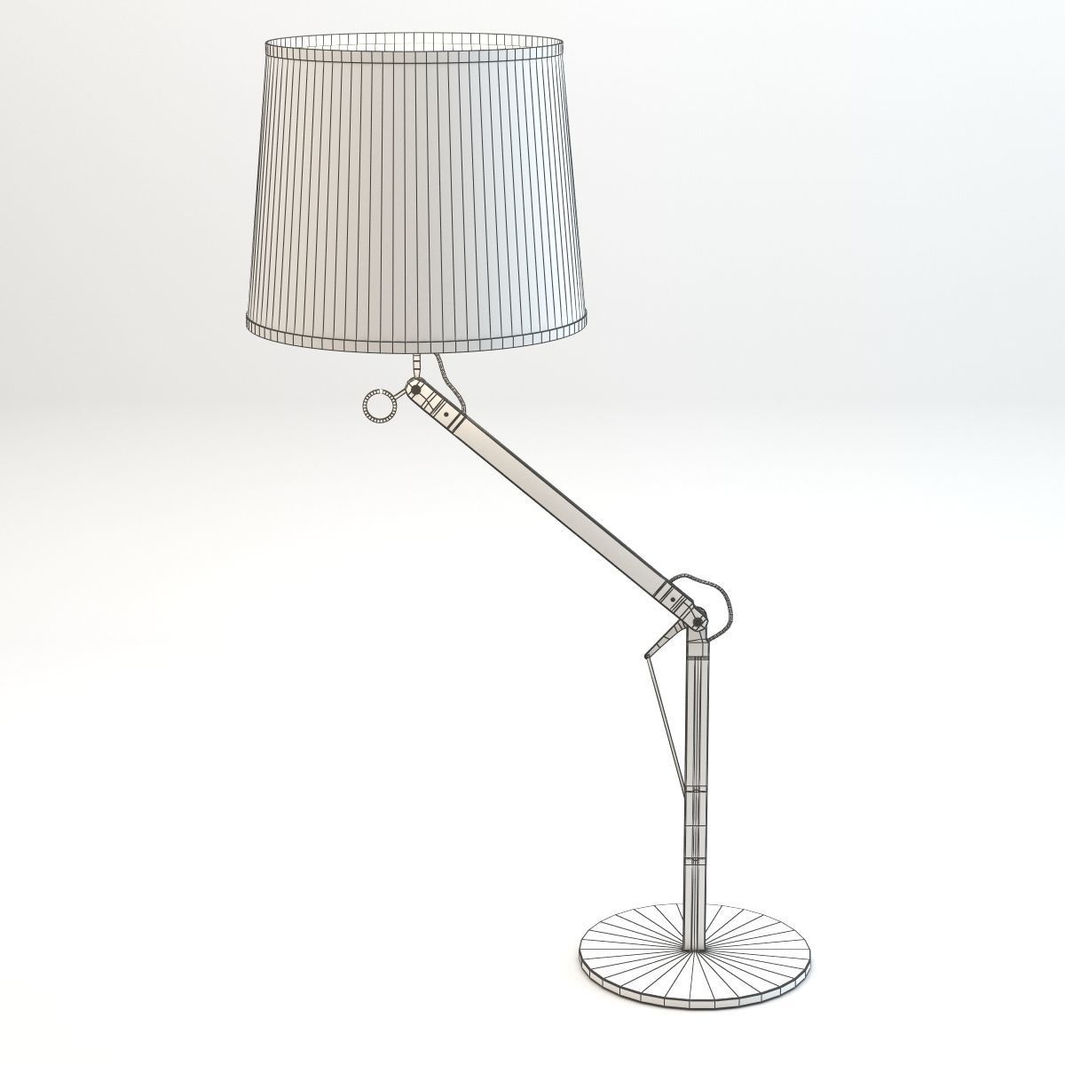 Eseo Brevi Table Lamp Low-poly 3D model_11