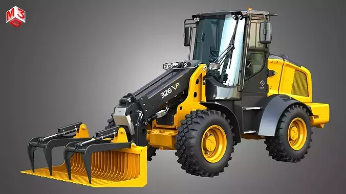 326 P-Tier Compact Wheel Loader - Grapple