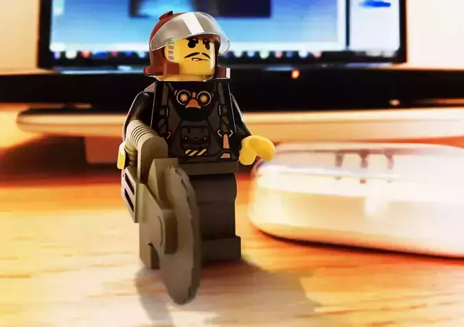 LEGO Rock Raiders figure
