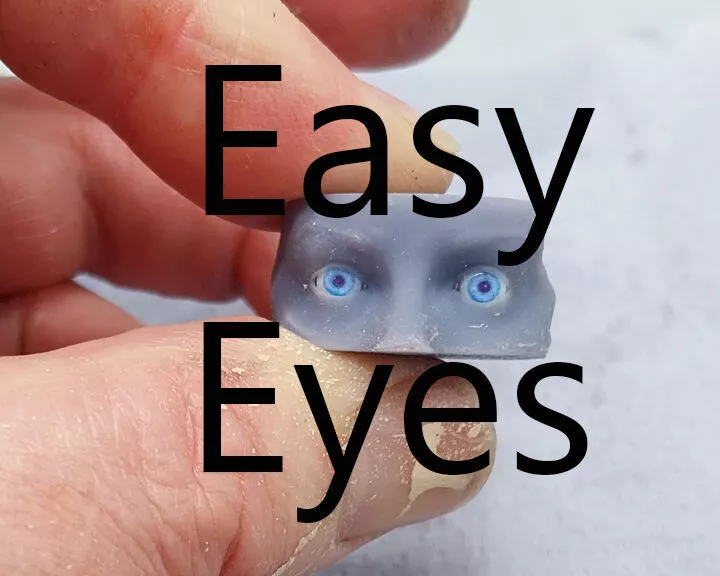 Realistic 3D Model Eye Kit 3D print model