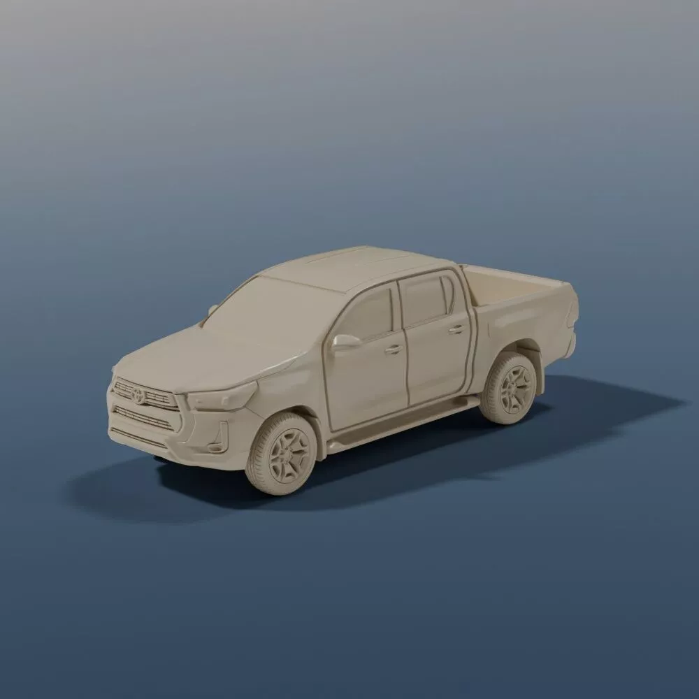 Toyota Hilux Double Cab 3D print model