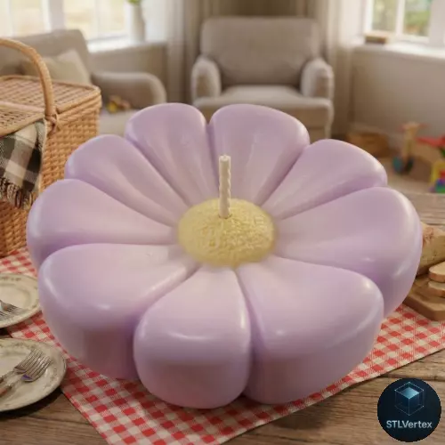 Daisy Floral 3D Printing Model 3D print model