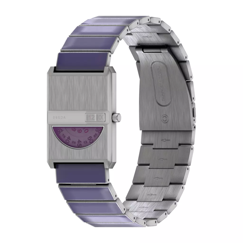 Breda Pulse Tandem Silver Violet Low-poly 3D model