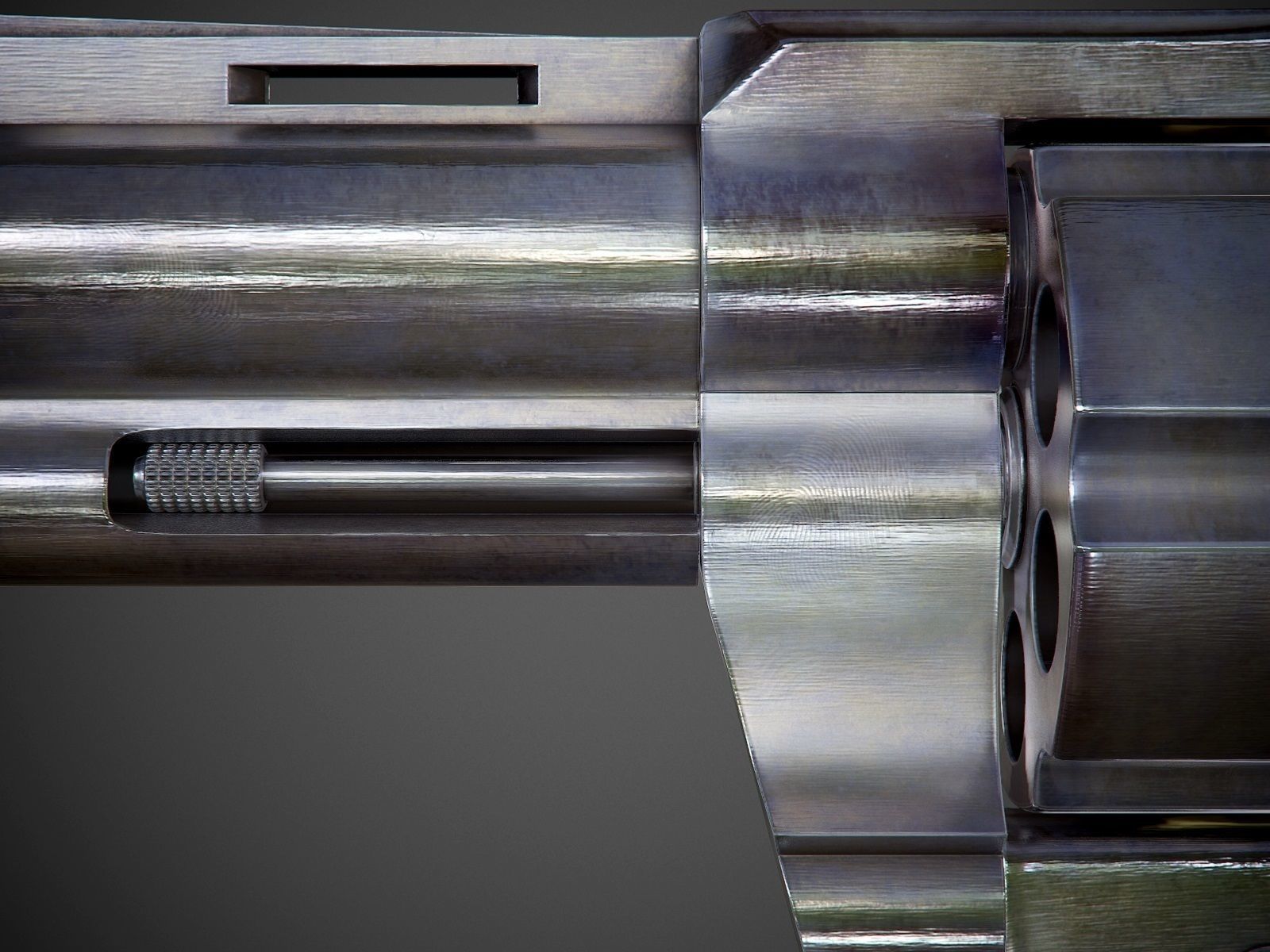 Colt Anaconda 3D model_3