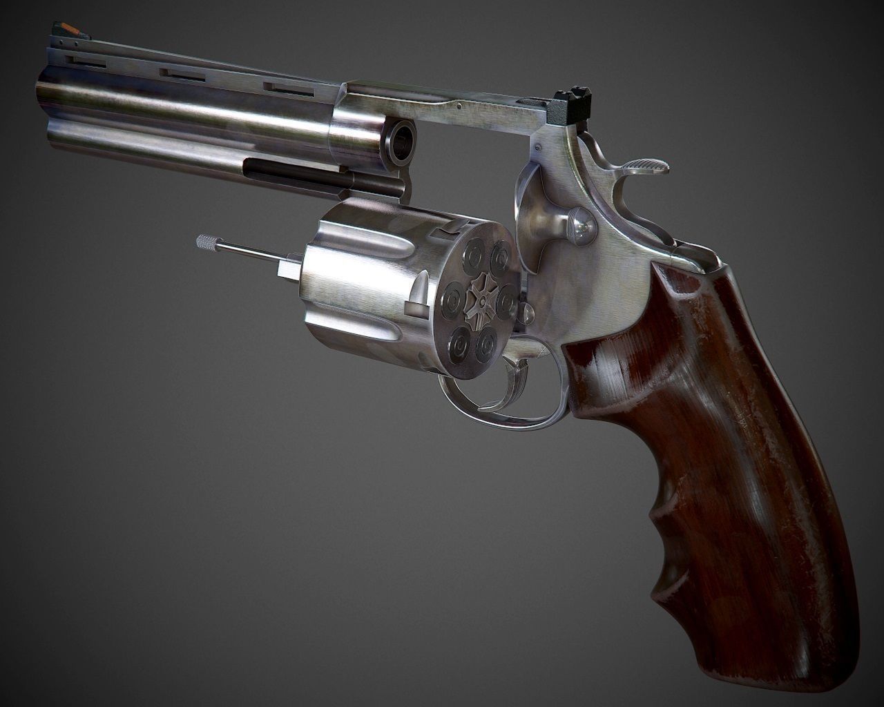 Colt Anaconda 3D model_6