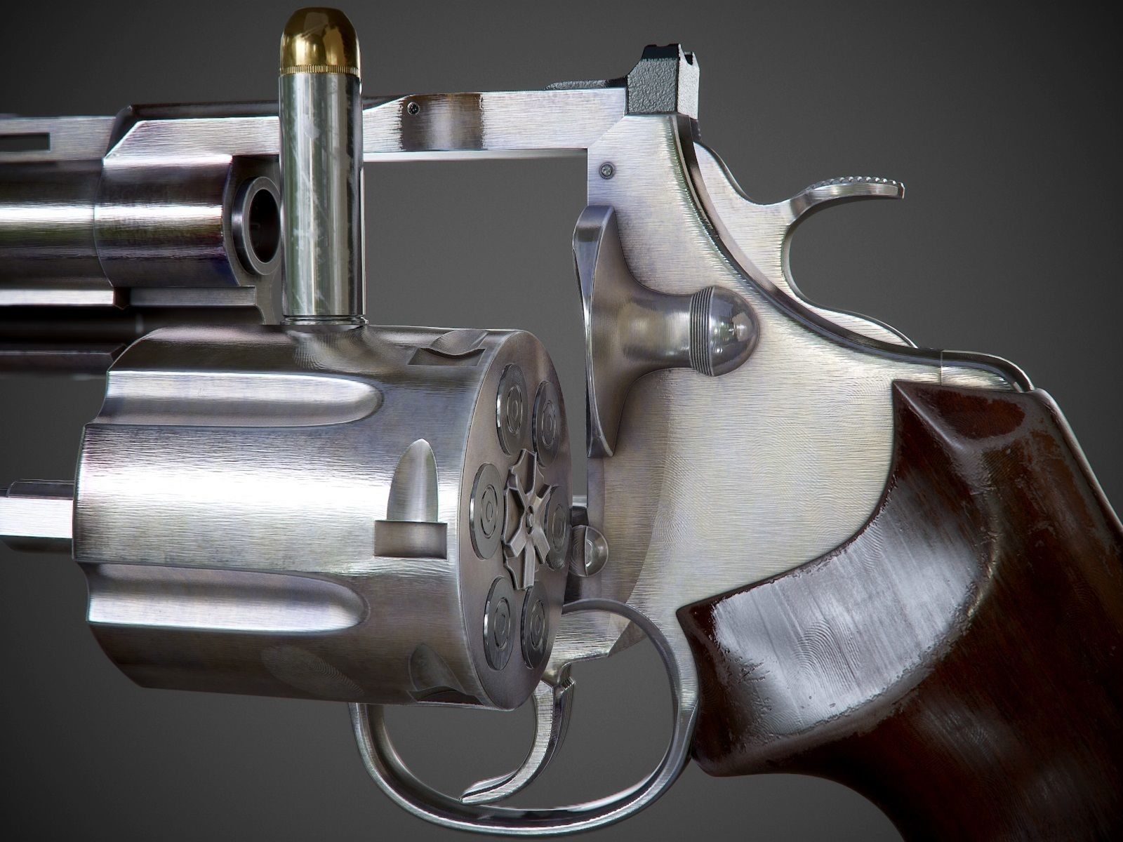 Colt Anaconda 3D model_7