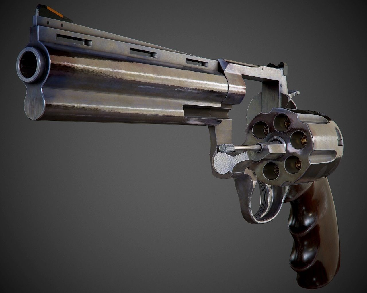 Colt Anaconda 3D model_5
