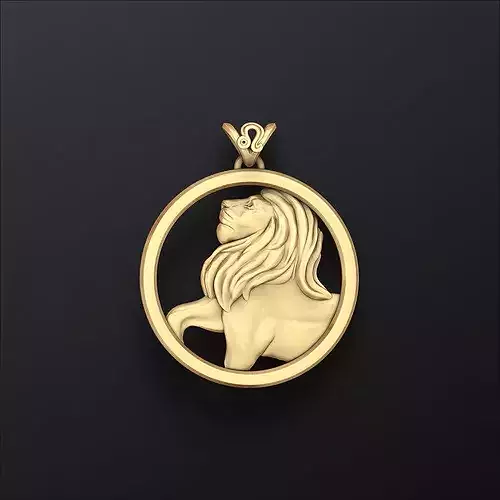 Zodiac Leo Pendant Light