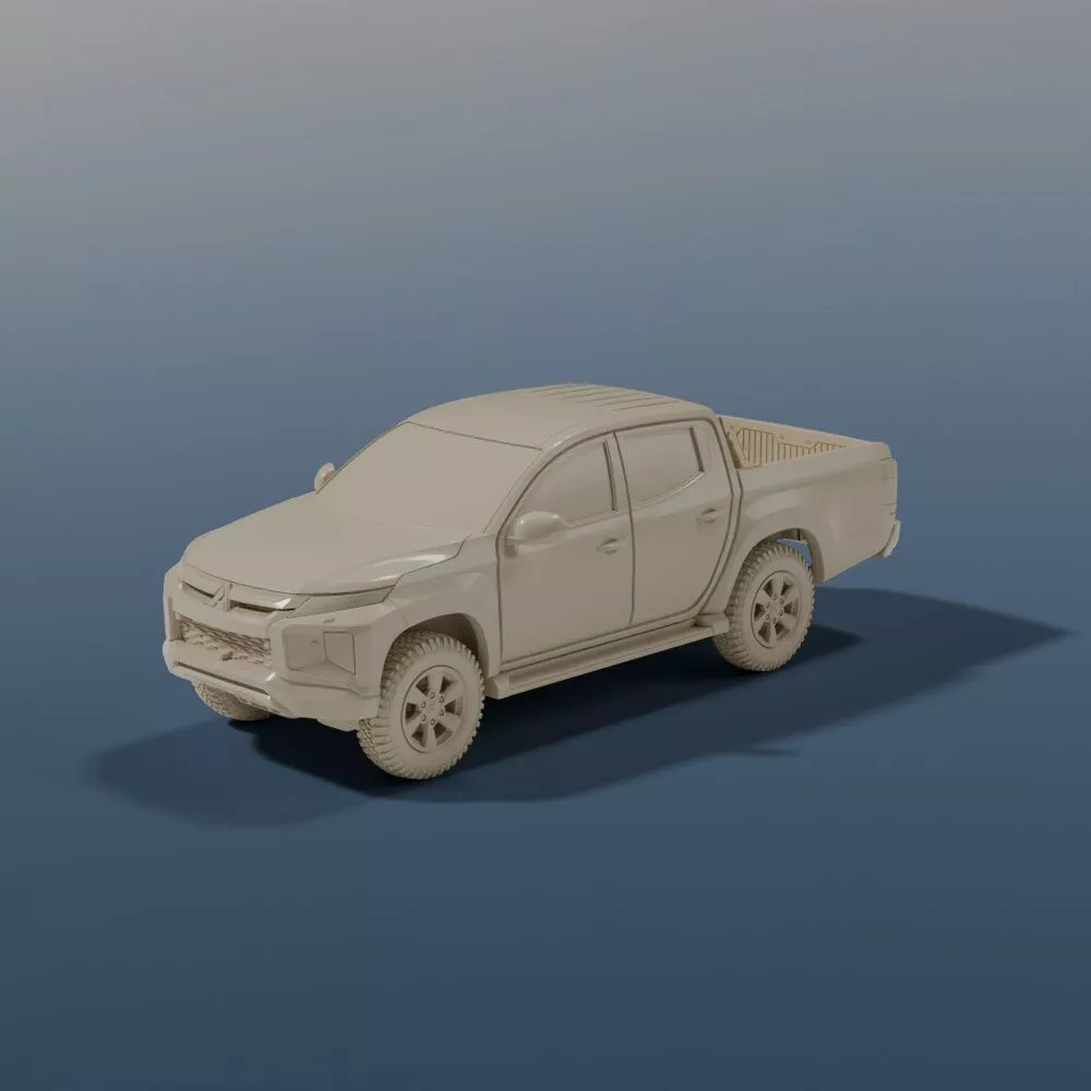 Mitsubishi L200 Warior 3D print model