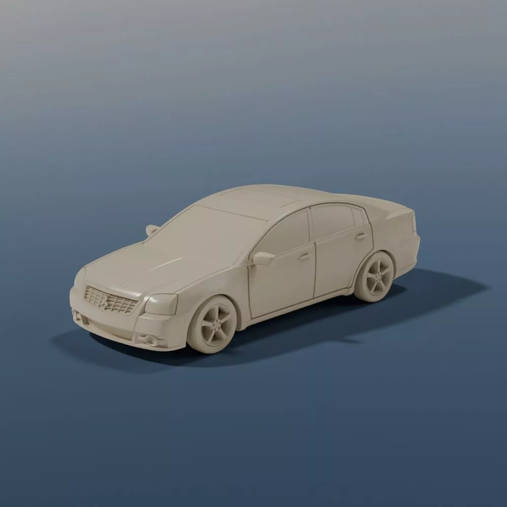 Mitsubishi Galant 3D print model