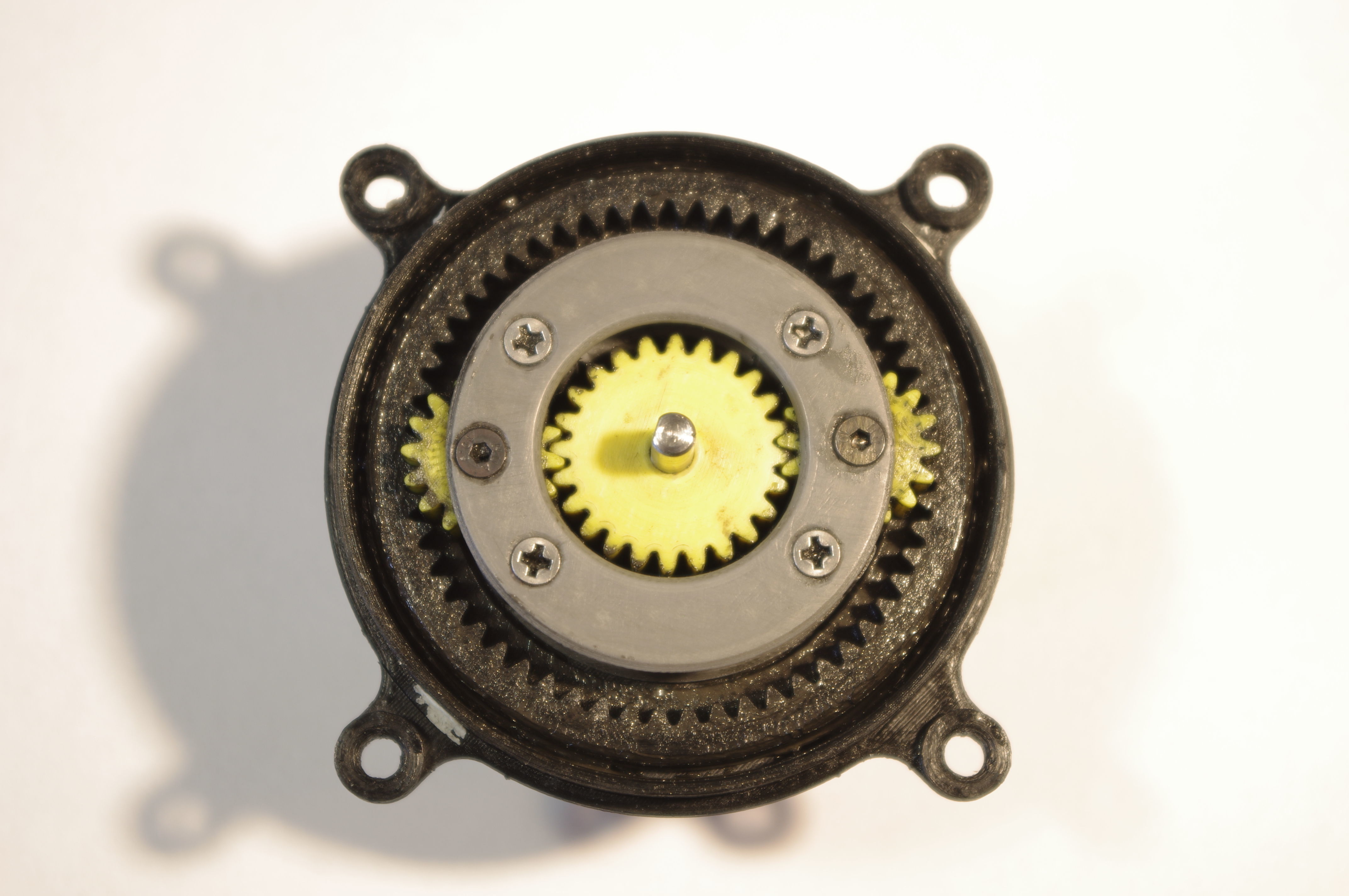 Split planetary reducer Free 3D print model_8