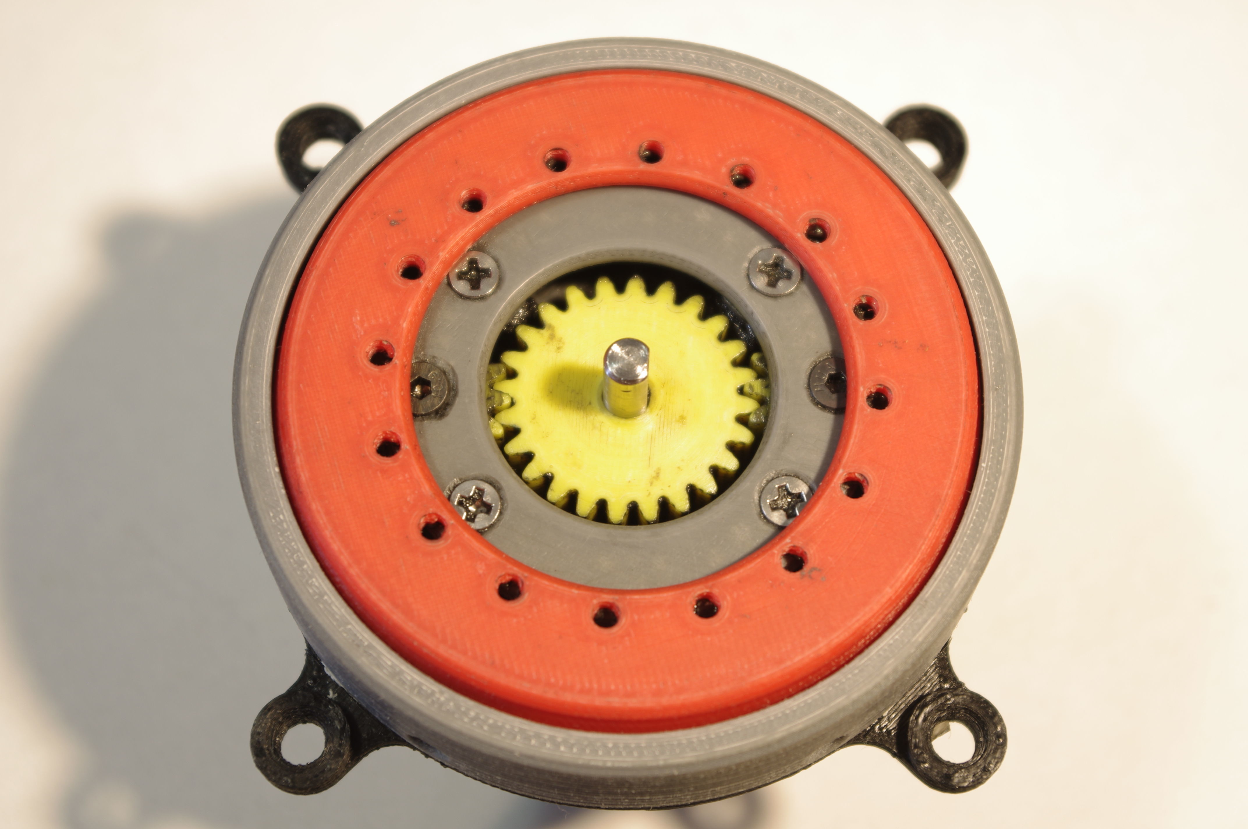 Split planetary reducer Free 3D print model_9