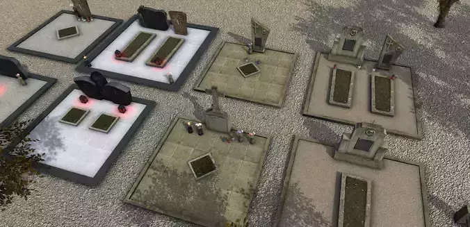 Realistic Graves Pack