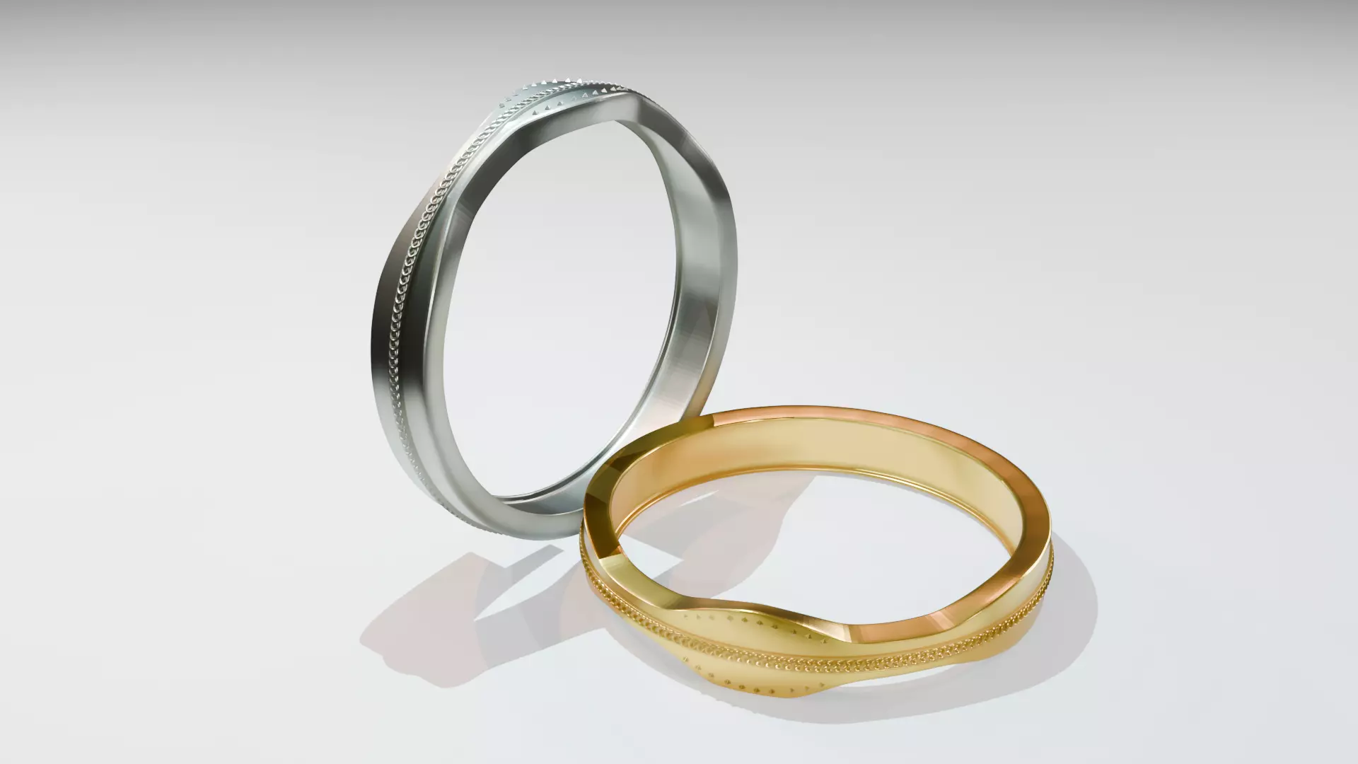 Soft Wave Ring 3D print model