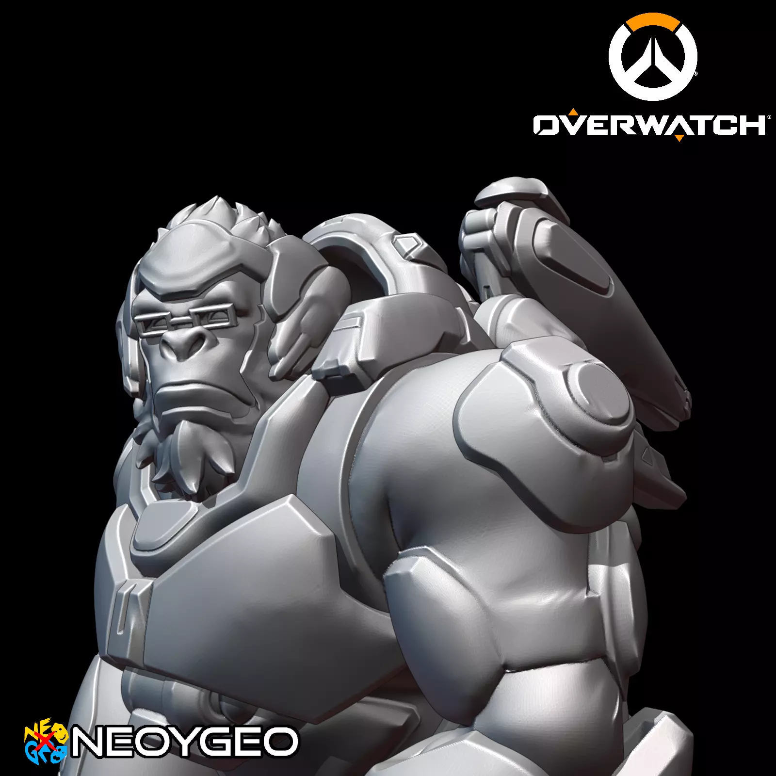 WINSTON - OVERWATCH 3D print model