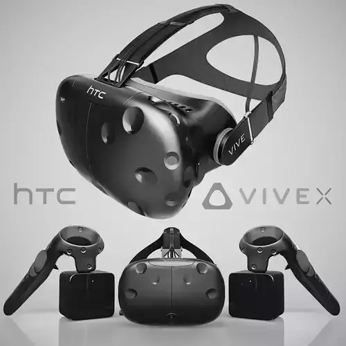 HTC Vive Set 3D model