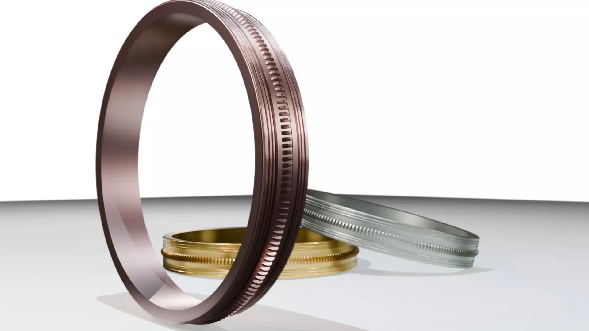 Double Edge Ring 3D print model