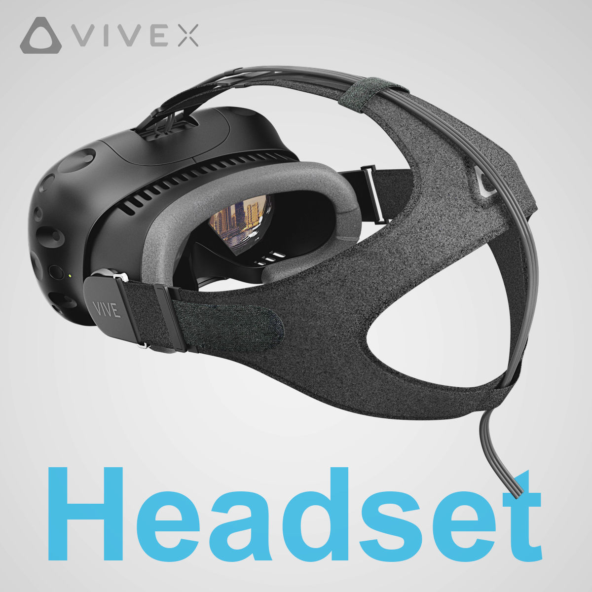HTC Vive Headset 3D model_1