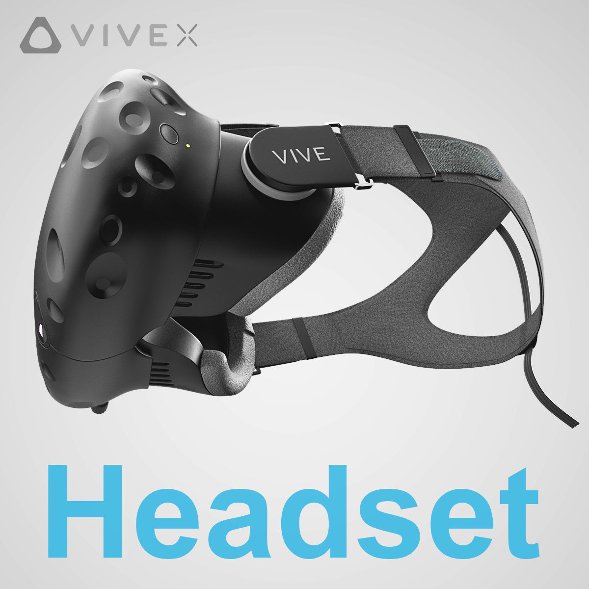 HTC Vive Headset 3D model_7