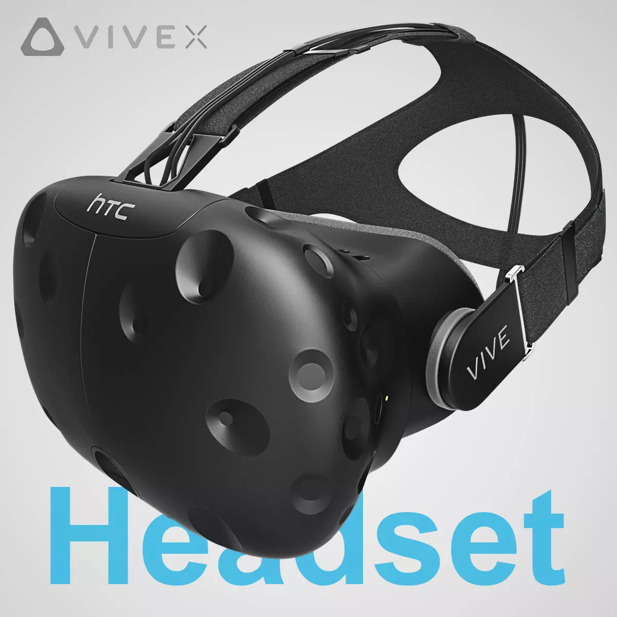 HTC Vive Headset 3D model_0