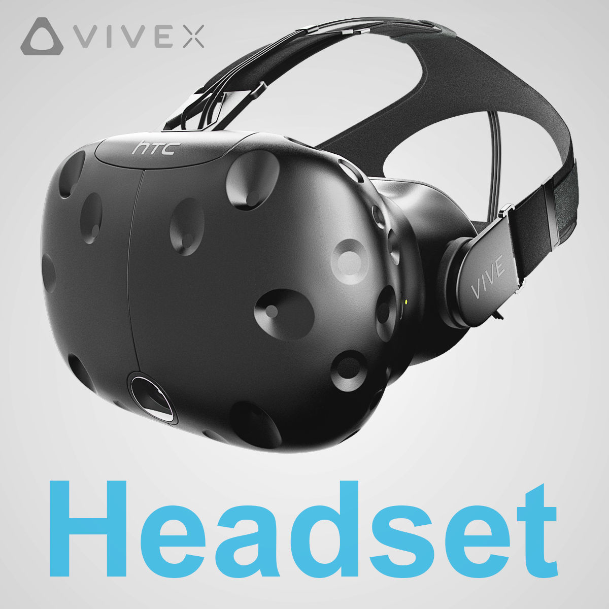 HTC Vive Headset 3D model_10