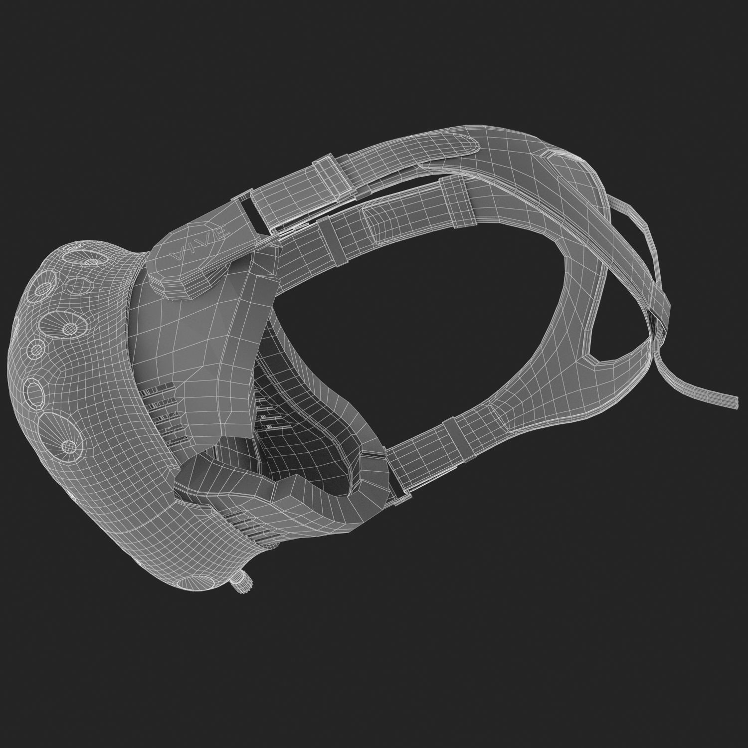 HTC Vive Headset 3D model_2