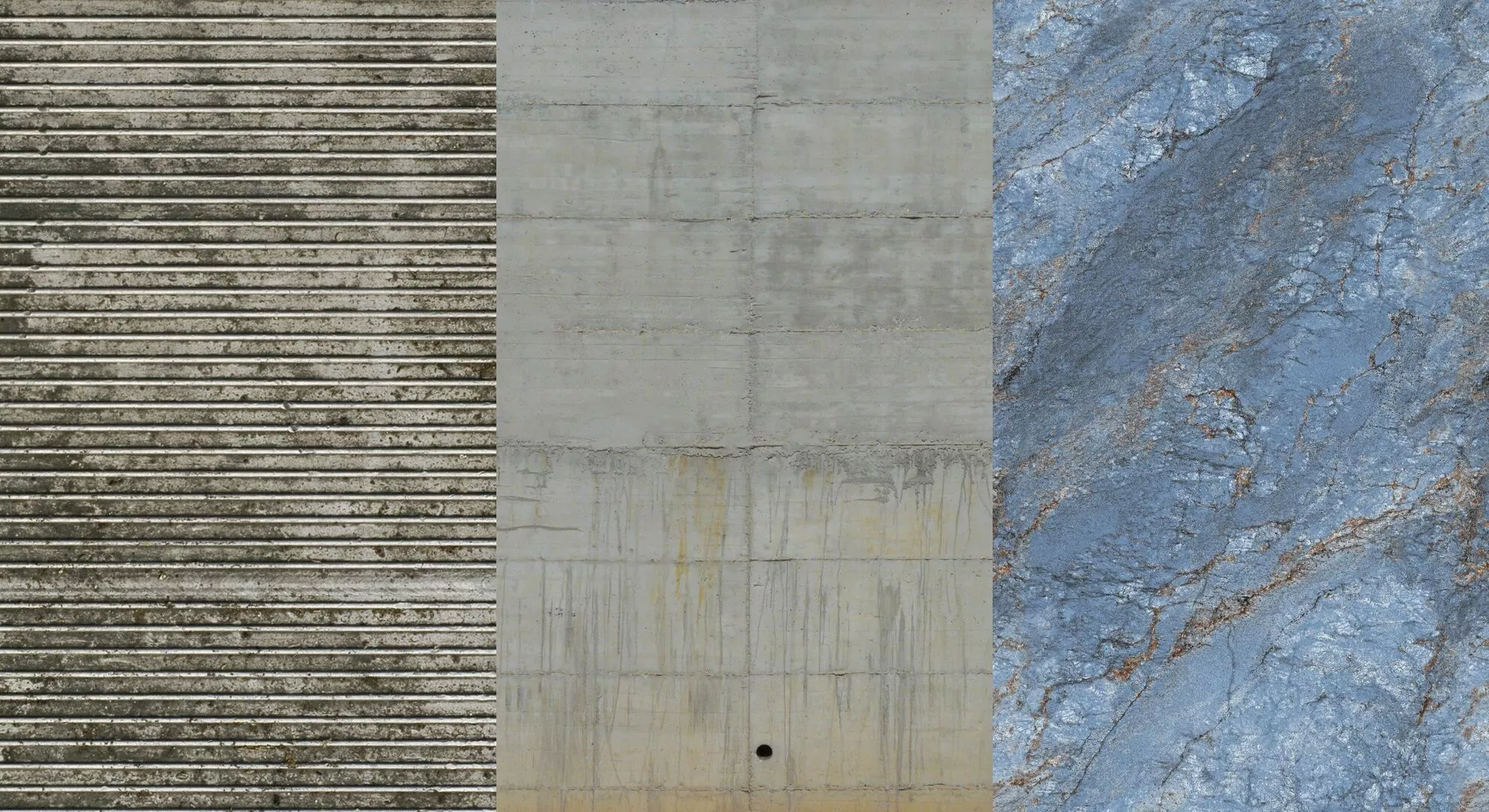 Modern Interior PBR Texture Pack Marble Cement Metal 2K 5K Texture
