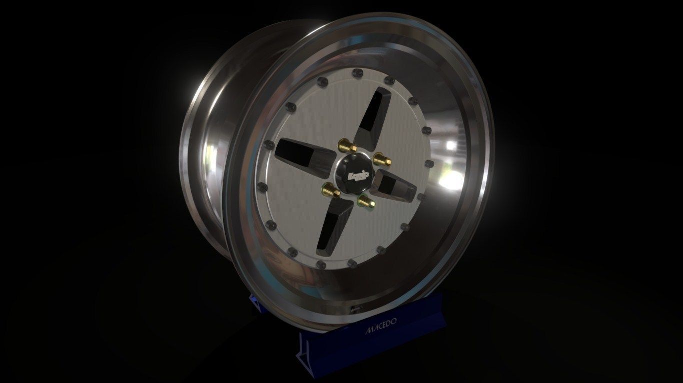 Work Equip 02 Oldschool 3D model_5