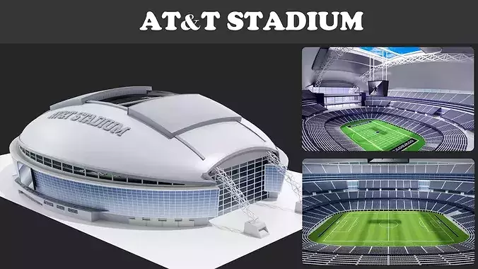 ATT Stadium 3D
