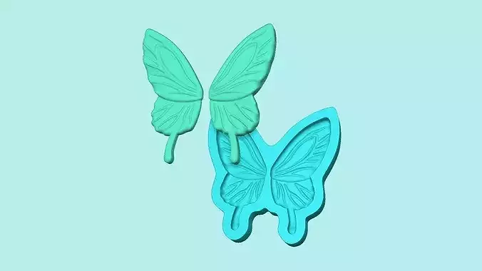 Wing Mold L Butterfly- Molding Maker