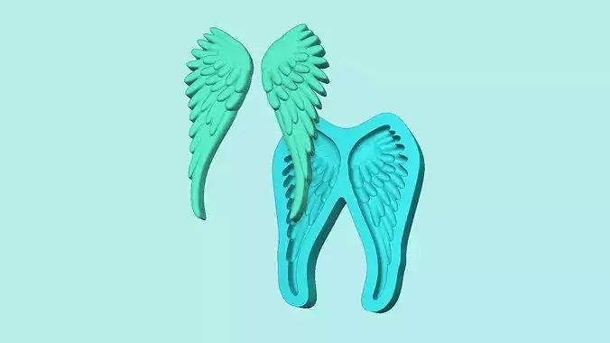 Wing Mold K - Molding Maker Template