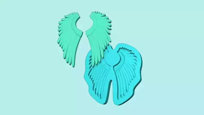 Wing Mold J - Molding Maker Template