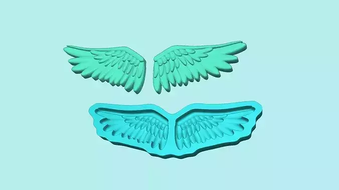 Wing Mold H - Molding Maker Template