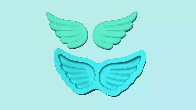 Wing Mold E - Molding Maker Template