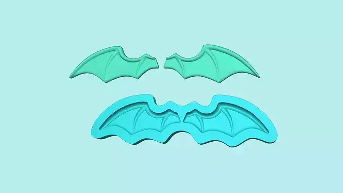 Wing Mold C Bat - Molding Maker Template