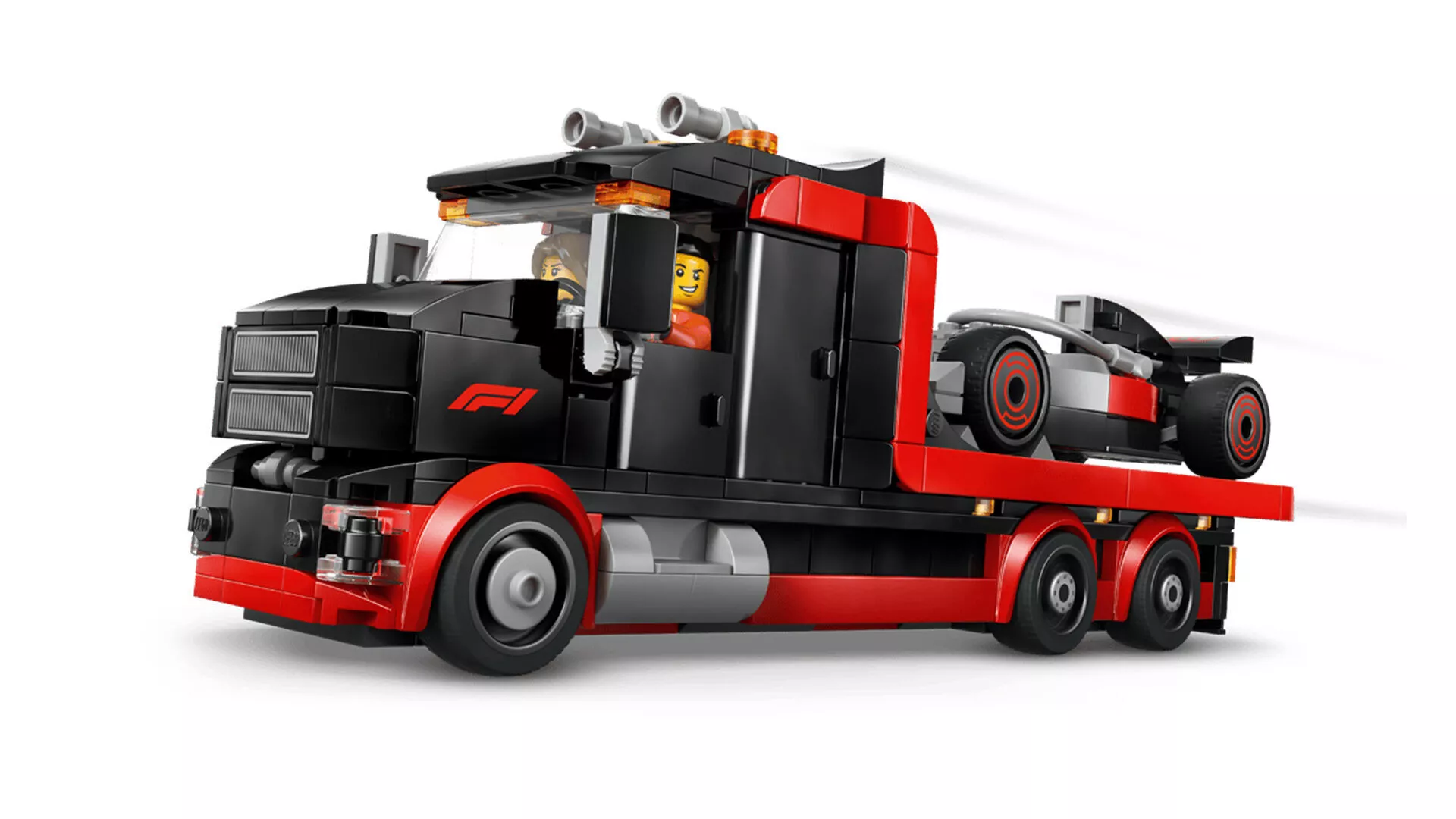 TwindBricks3D - 60493 F1 Display Truck with Audi F1 Race Car 3D print model