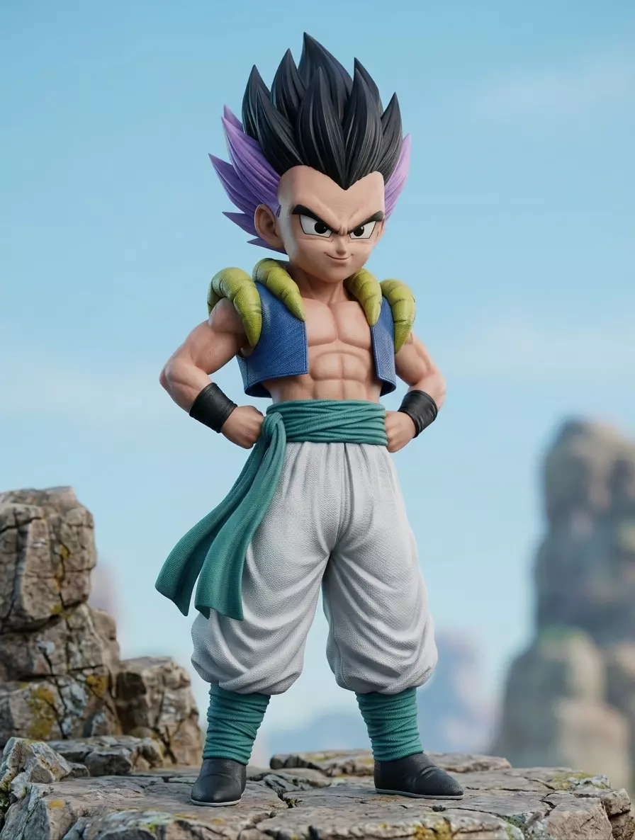 Gotenks 3D print model