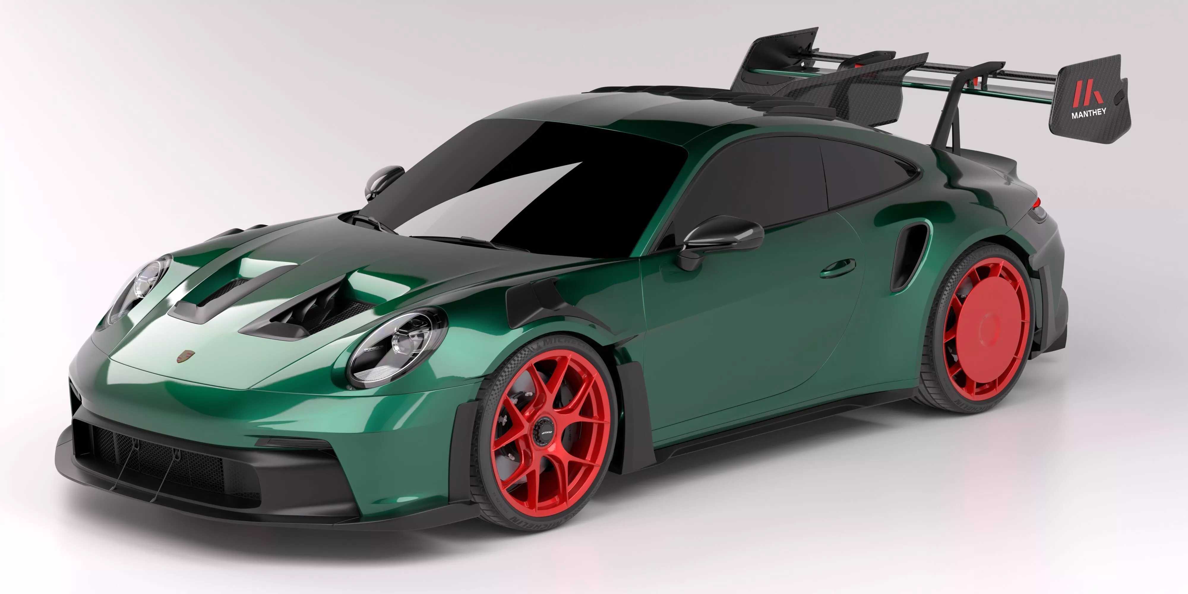 Porsche 992 911 GT3RS MANTHEY 3D model