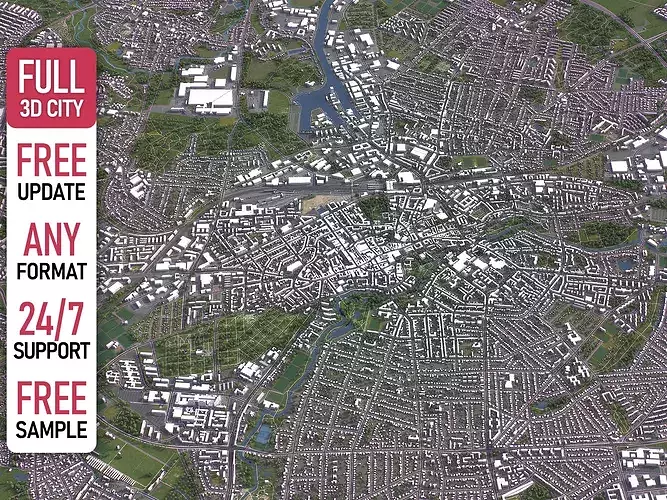 Odense - 3D City Model