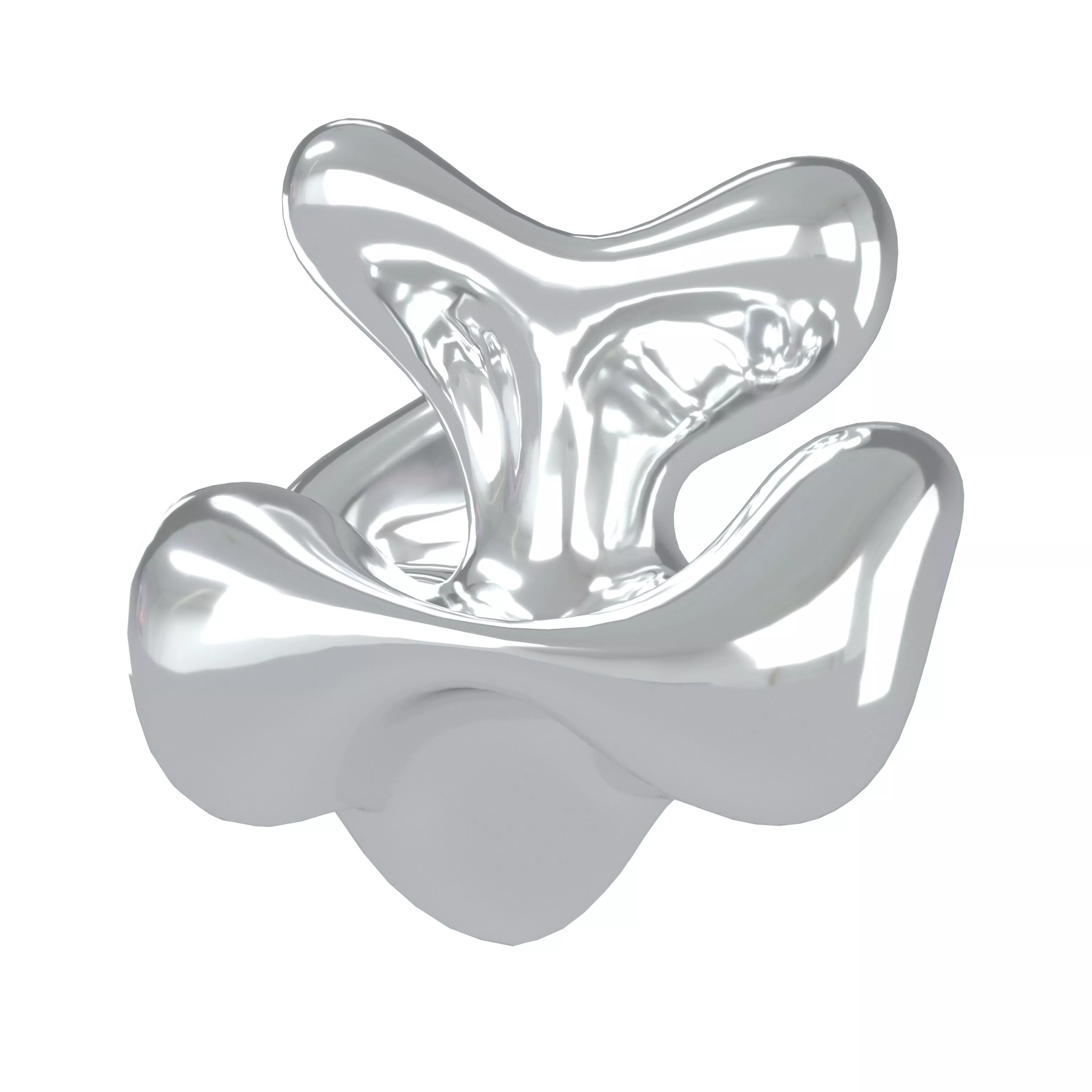 Abstract Shape v45 002 Low-poly 3D model