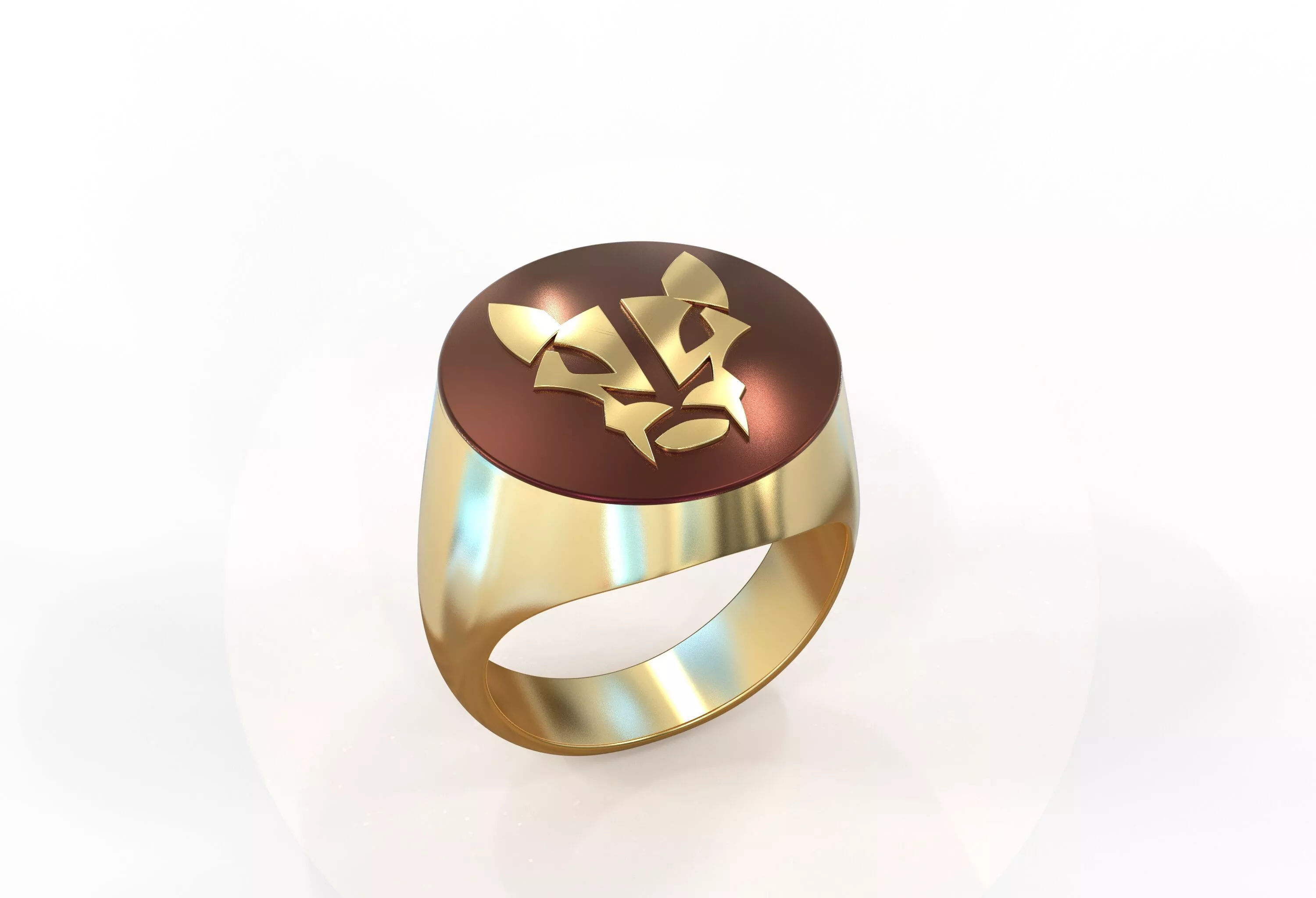 Signet ring Star Wars Clan Eldar 3D print model