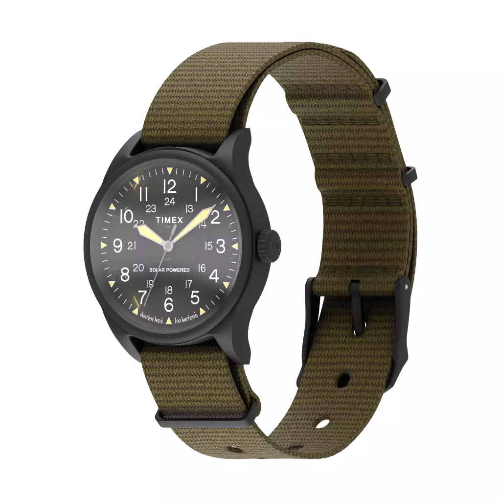 Timex Expedition Black Tan Low-poly 3D model
