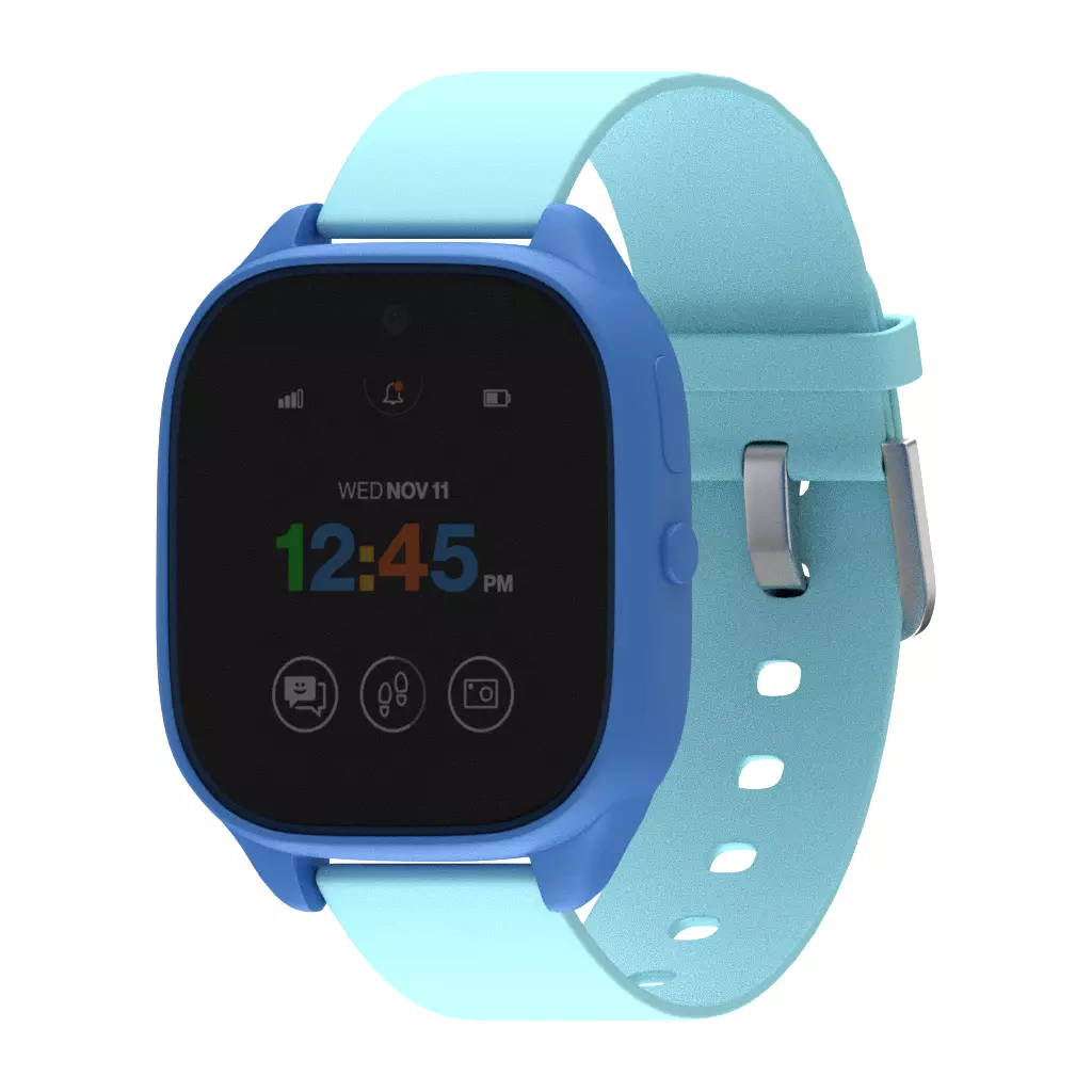 Verizon Gizmo Watch 3 Blue Clay Low-poly 3D model