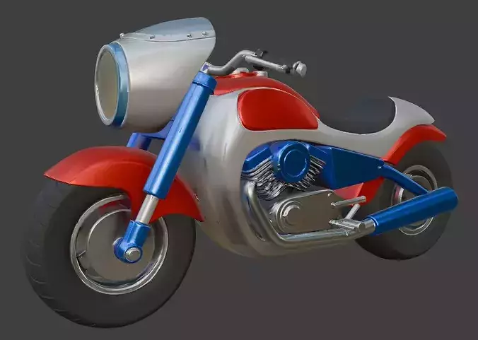 Hardsurface Tutorial Collection Vol1 - Motorcycle 3D model | CGTrader