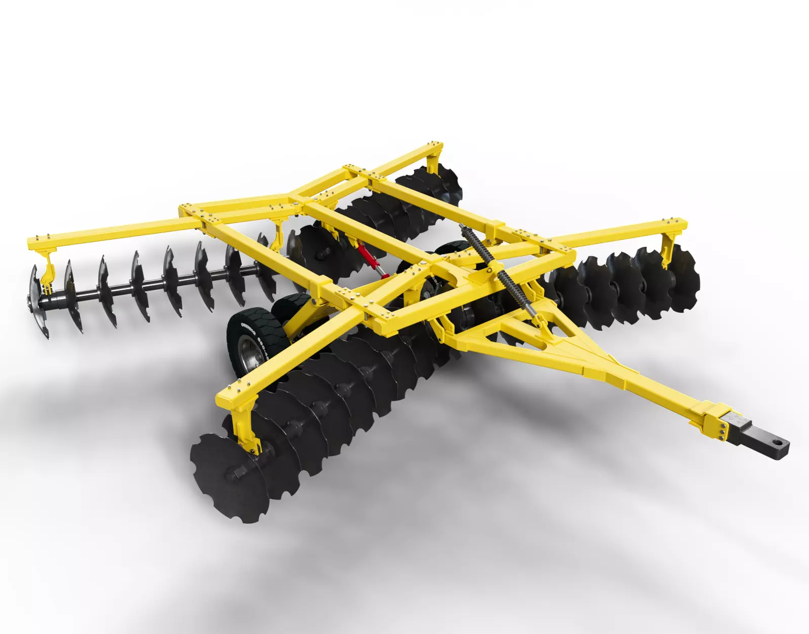 disk harrow 3D model