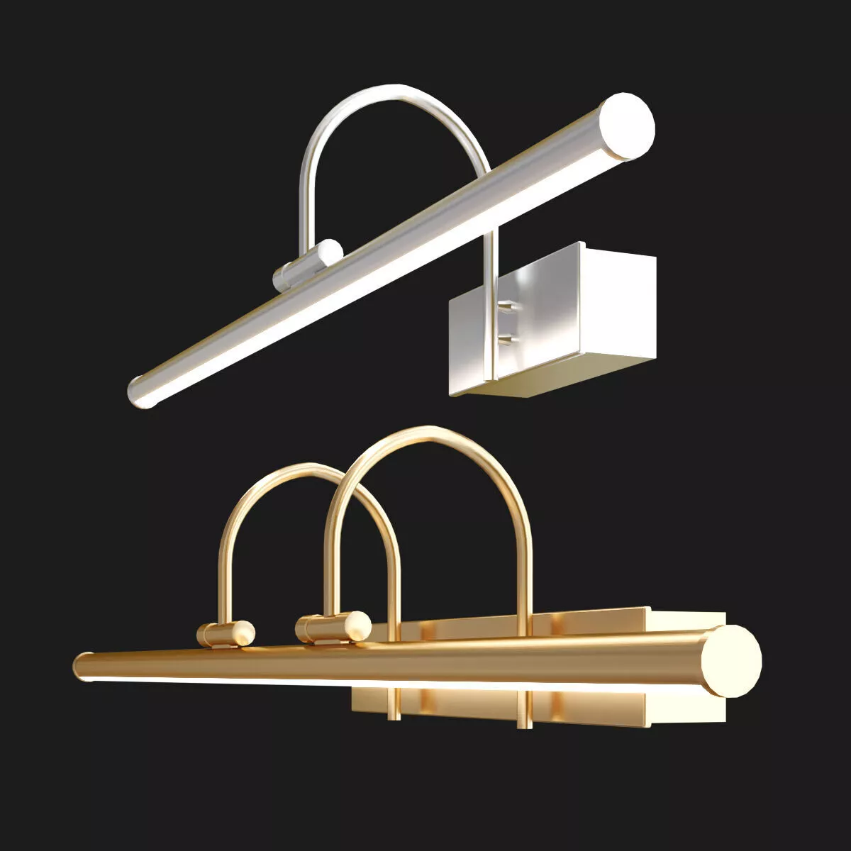 ST-Luce Centiana illumination for paintings 3D model