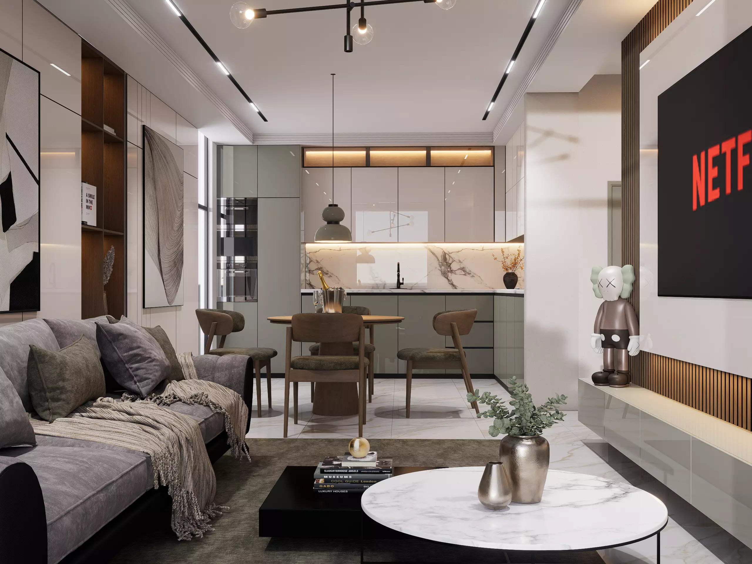 Modern Apartment 3D model